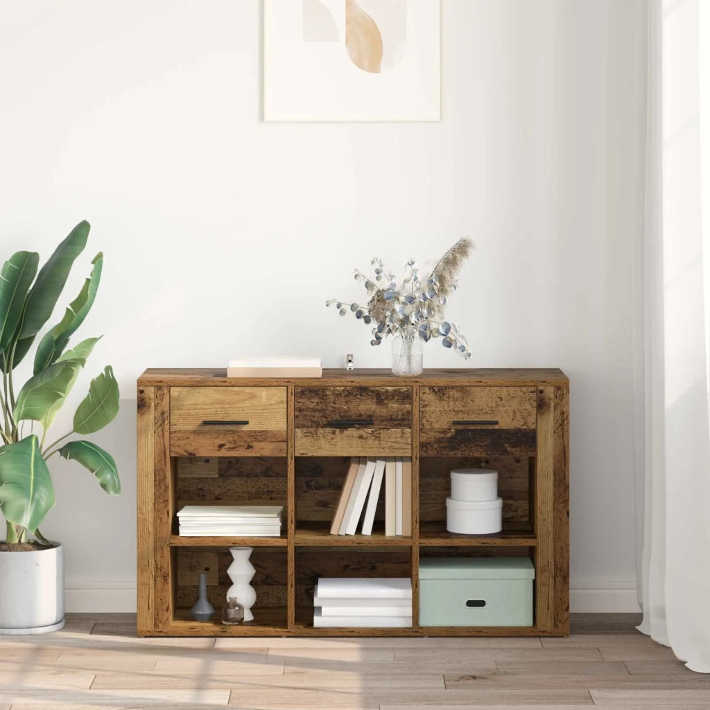 Credenza | Madia | Buffet da pranzo | Armadio da pranzo Legno vecchio 100 x 30 x 59,5 cm Legno multistrato