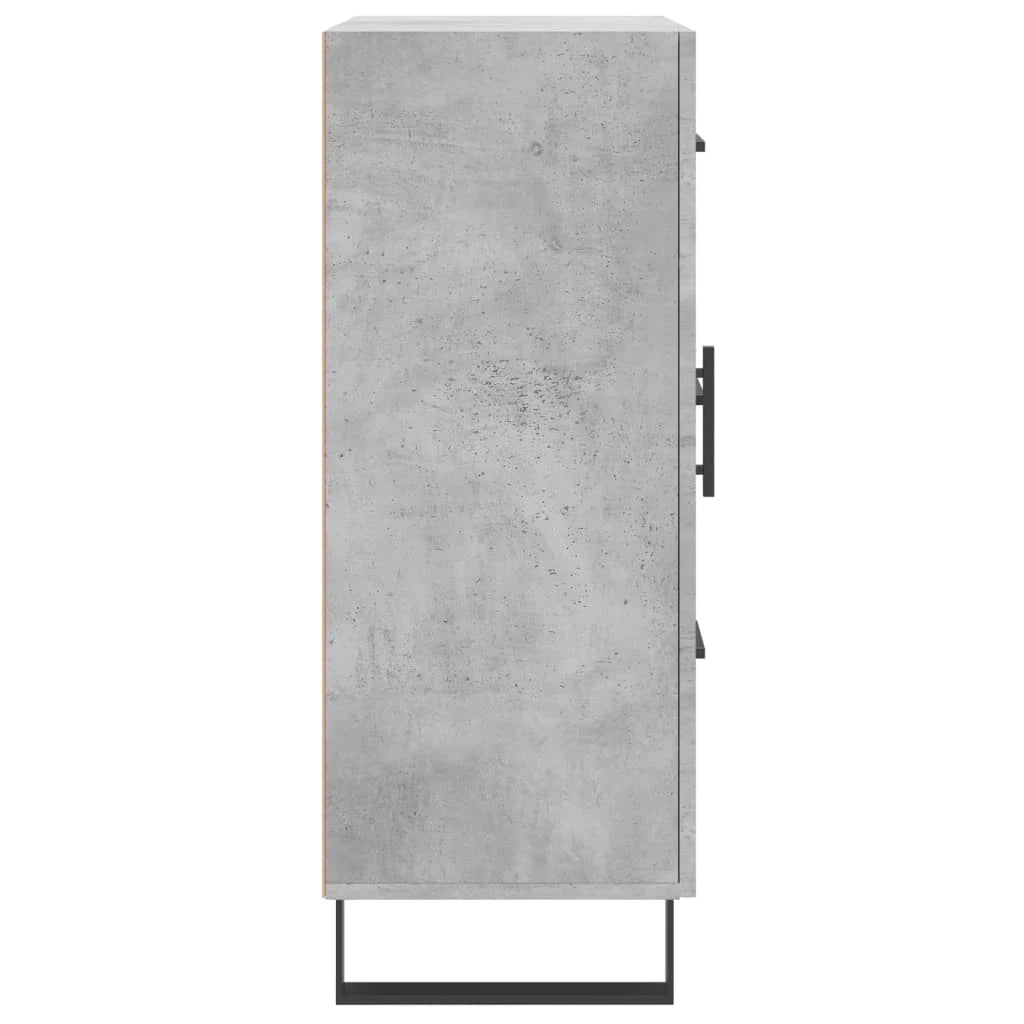 Buffet credenza cassettiera armadio mobile contenitore organizer per cucina soggiorno salotto 69,5 x 34 x 90 cm legno ingegnerizzato grigio 02_0032047