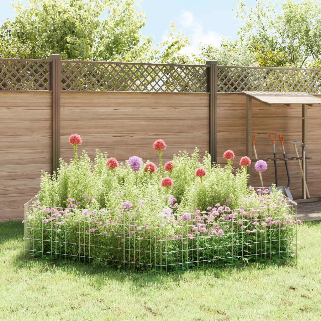 Recinzione da Giardino con Picchetti 48 pcs 35 x 50 cm Mesh 42042967