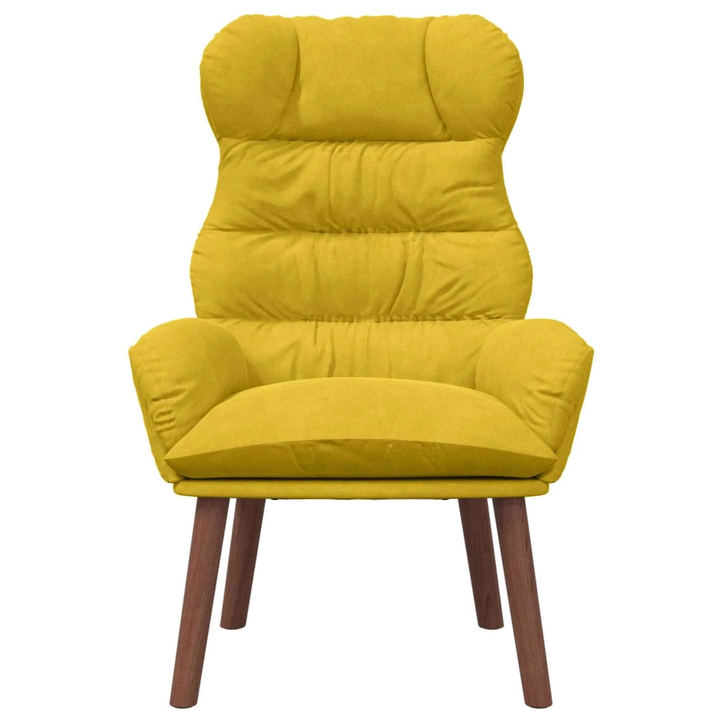 Poltrona-Poltroncina Giallo 69 x 74 x 93 cm Velluto 878305