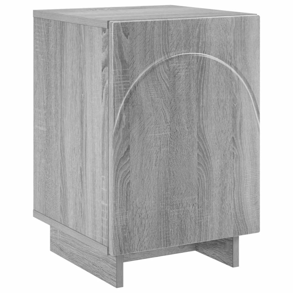 Armadio da Notte Sonoma grigio 33,5 x 34,5 x 50 cm 8011417