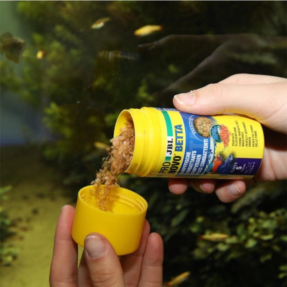 JBL ProNovo Betta Flakes S 100ml -  fioccato di base per Betta da 3 a 10cm