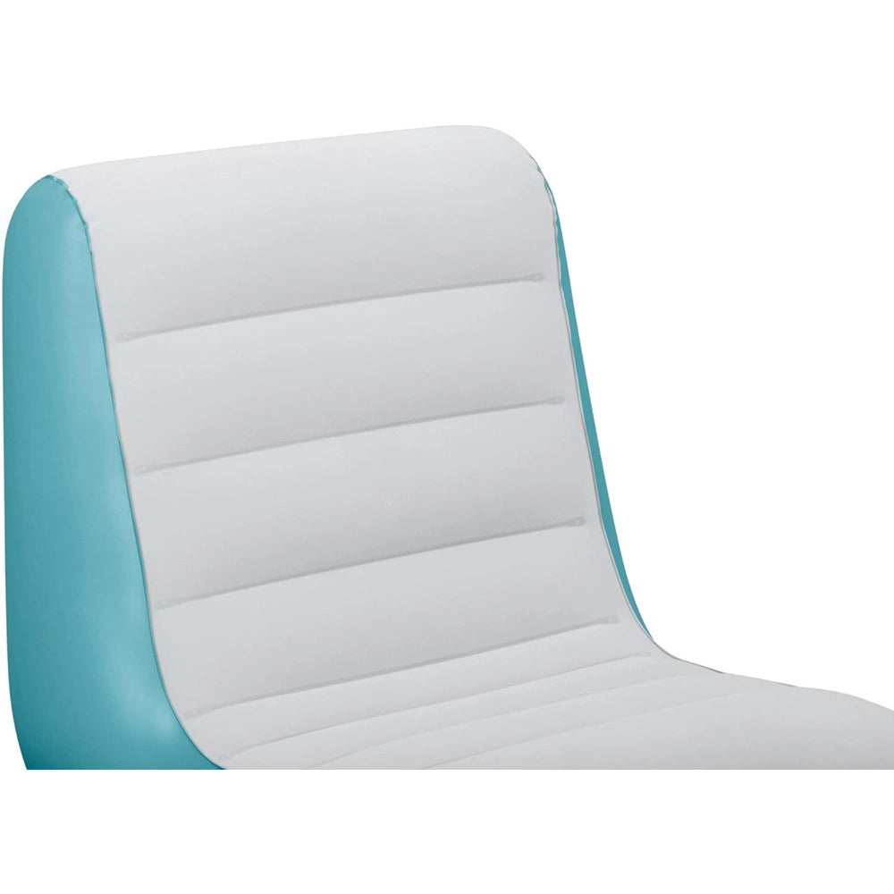 Trade Shop - Poltrona Lunga Leisure Luxe Chaise Longue Gonfiabile Design Ergonomico 133x79x88cm 75127 -