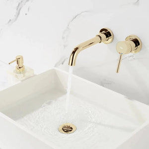 Rubinetto Da Incasso Rea Lungo Long Gold + Box