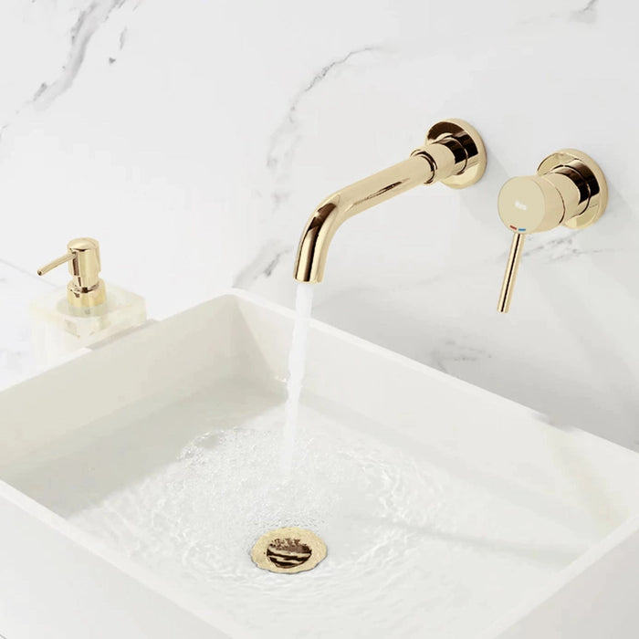 Rubinetto Da Incasso Rea Lungo Long Gold + Box