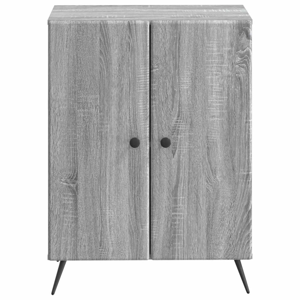 Mobiletto da Bagno BREDA Sonoma grigio 59,5 x 31 x 80 cm 897501
