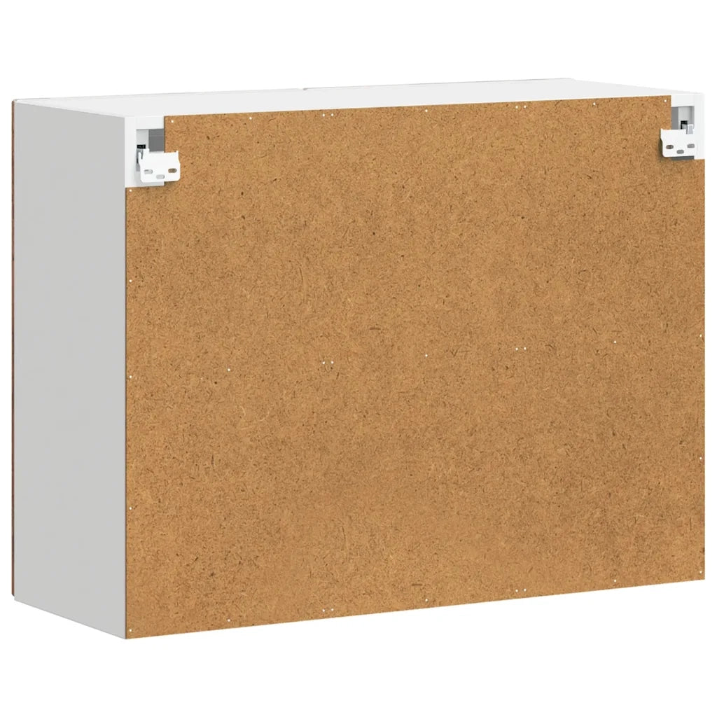 Pensile da Cucina con Porta in Vetro Porto Legno Vecchio 854095