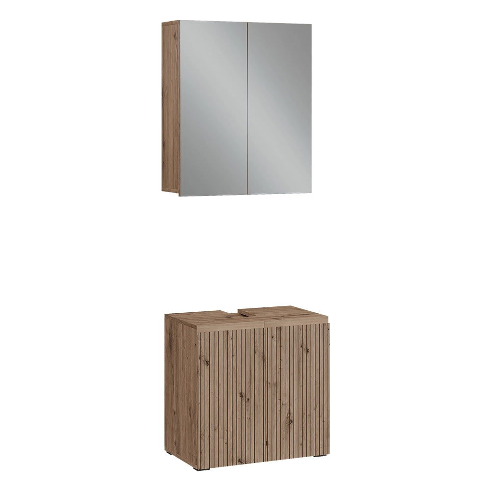 Vicco Set di mobili da bagno Artigiano 2 parti