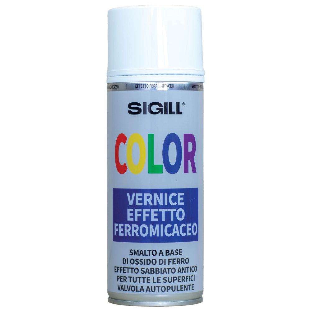 Smalto spray ferromicaceo effetto sabbiato 400 ml *** colore- ardesia, confezione 1