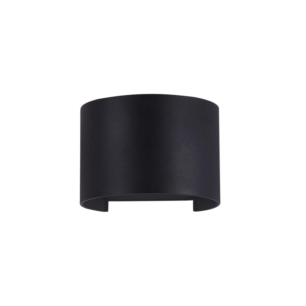 Lampada da parete Outdoor in Metallo Fulton Nero