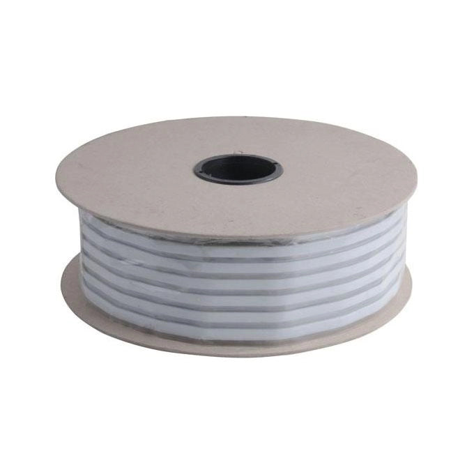SIGILL MMS6X25 Guarnizione Mastice Butilico Malleabile Autoadesiva Removibile 10x3 mm Lunghezza Totale 25 Metri colore Grigio Chiaro