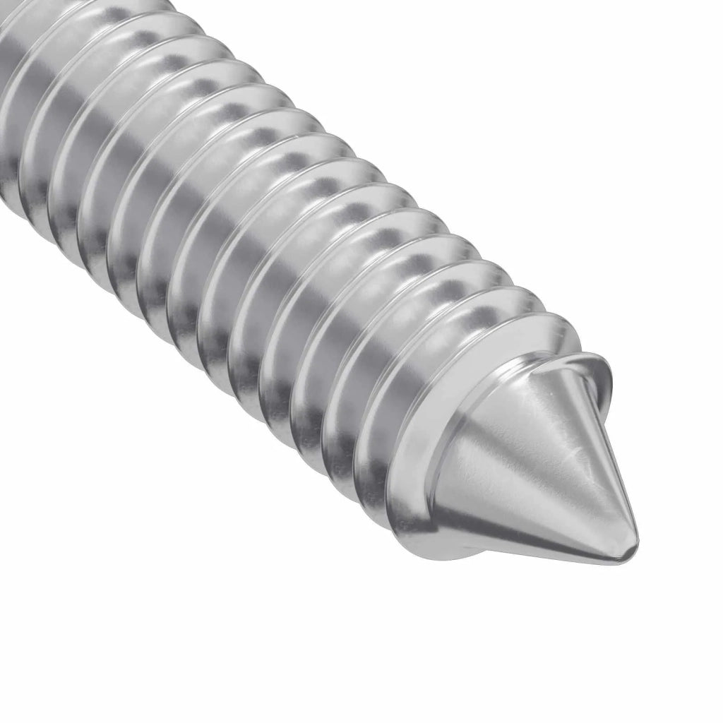 Vite 12 pz Argento M6 x 100 mm Acciaio CFW3074574