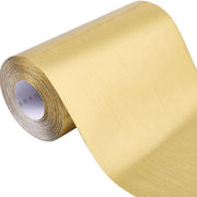 Decorazione per Parete Self-adesiva in PVC Giallo 10 metri Sticker Impermeabile per Bagno e Cucina