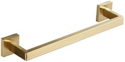 Supporto asciugamano con decorazione dorata per bagno, supporto per un asciugamano, fissaggio alla parete, BA19901BG40