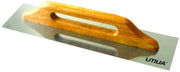 Utilia FRATTAZZO CON MANICO IN LEGNO MOD. TEDESCO  cm. 48x12 6.00 pz