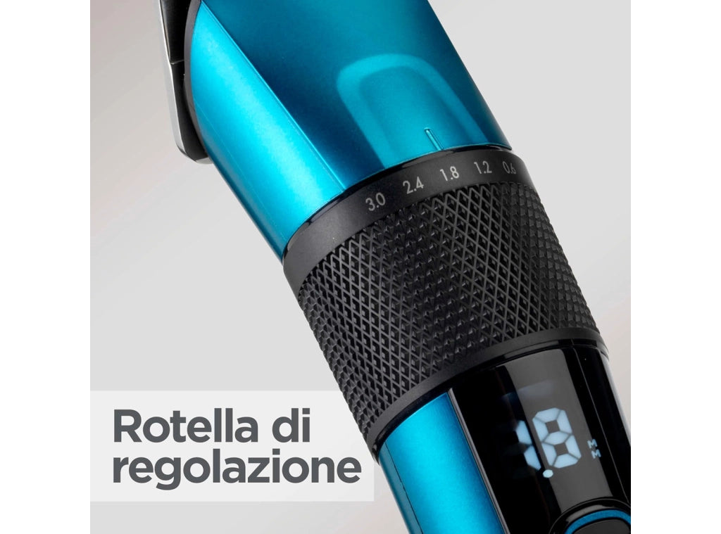 Tagliacapelli Professionale in Acciaio Giapponese con Batteria al Litio con Accessori Ricarica Rapida e Custodia Rigida Inclusa - BaByliss