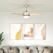 Ventilatore da soffitto con luce e telecomando Ø 110 cm Sonoma 42035655