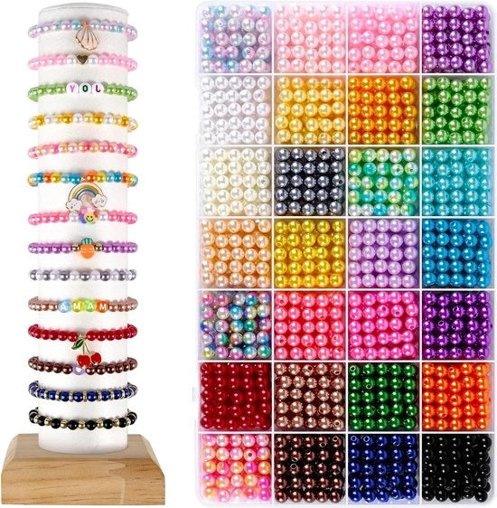 Kralen Ronde in Diverse Colori per Creare Gioielli