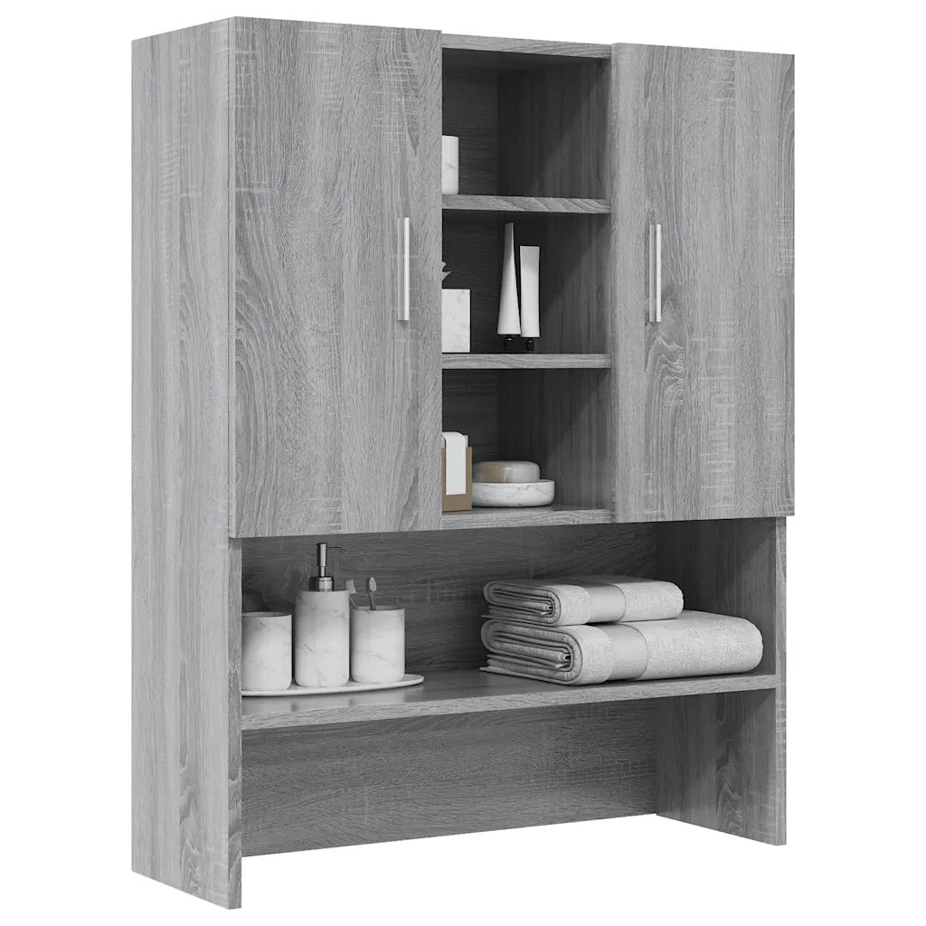 Mobile per Lavatrice Grigio Sonoma 70,5x25,5x90 cm CFW7712782