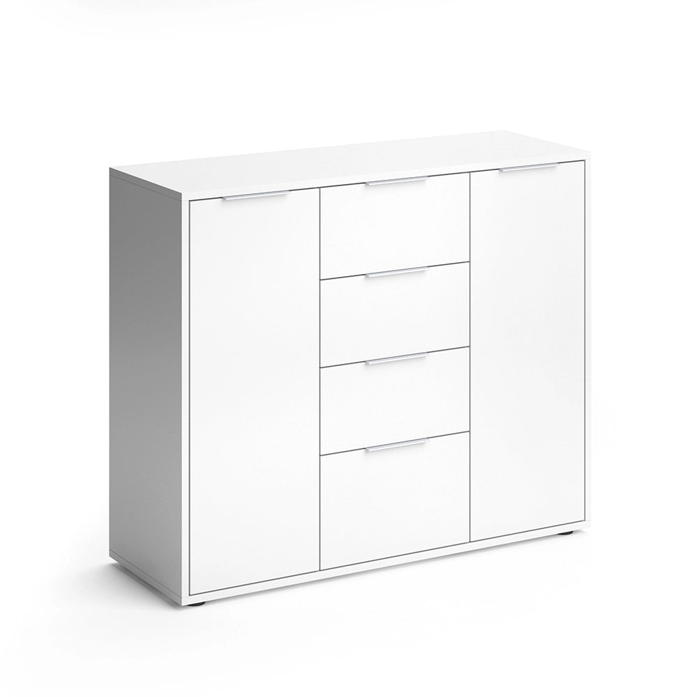 Vicco Cassettiera per camera da letto Bianco 35 x 84 cm