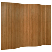 Divisorio-Paravento Ambienti Marrone 165x250 cm in Bambﾨﾴ