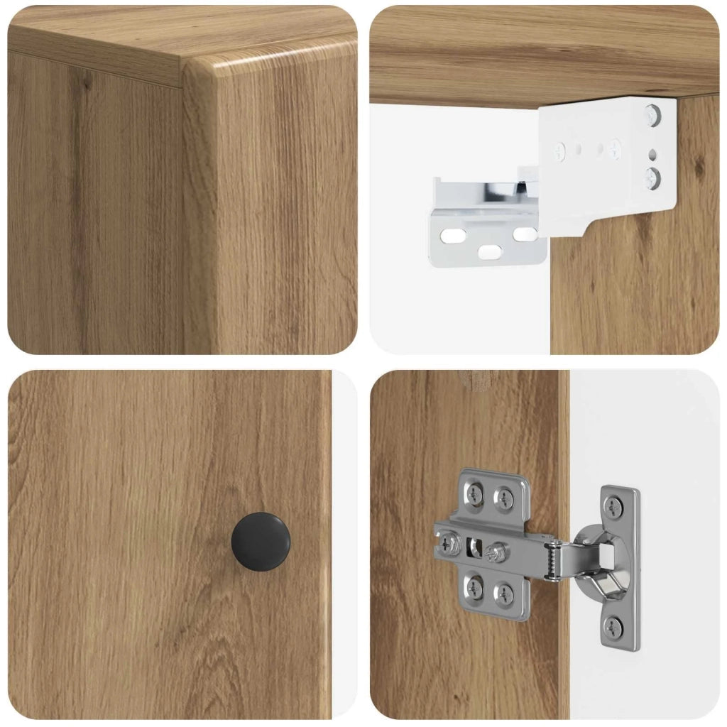 Armadio da bagno a muro BREDA Rovere Artigianale 897474
