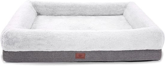 Cuscino per cani XL - Cuscino per cani morbido - Cuscino per cani ortopedico - Impermeabile - Cuscino per cani con copertura rimovibile - Lavabile