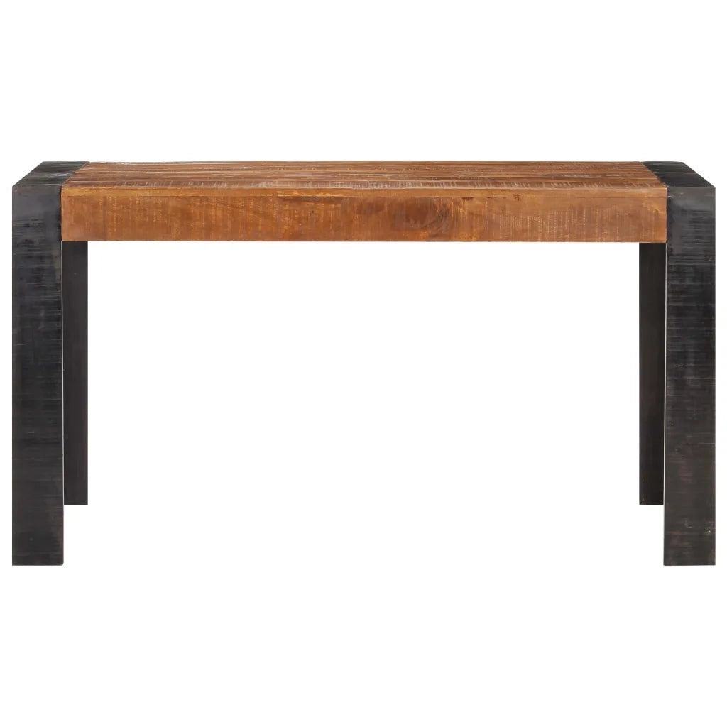 Tavolo da Pranzo | Tavolo da cucina 140x70x76 cm in Legno Massello di Mango Grezzo
