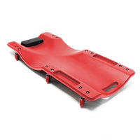 Sdraio da officina 91x42,5x11,5 cm Lettino da meccanico  2 scomparti per attrezzi Max 100 kg