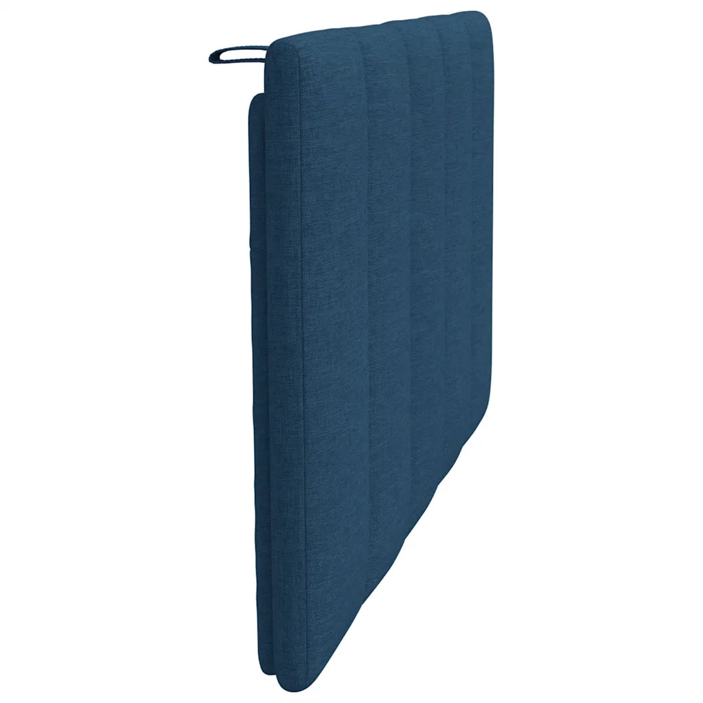 Cuscino Testiera Hanko Blu 80 cm in Tessuto CFW7131389