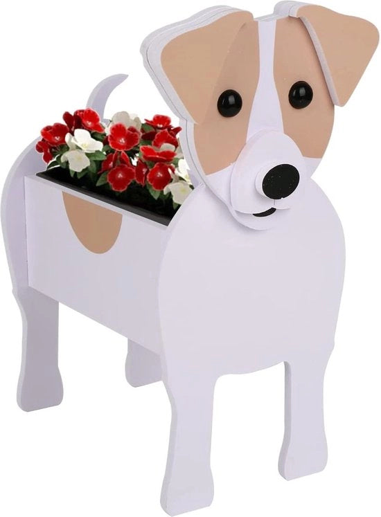 Vaso per cani - overpot per piante per animali domestici - Jack Russell