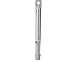 Griglia BBQ Portatile - Tubo di Acciaio Inossidabile - Estensibile - Telescopico 30,5-44,5 cm - Incluso 4 Tubi di Griglia - Codice Prodotto: Buisbranders Lichtgewicht - Modello: Grillbuis