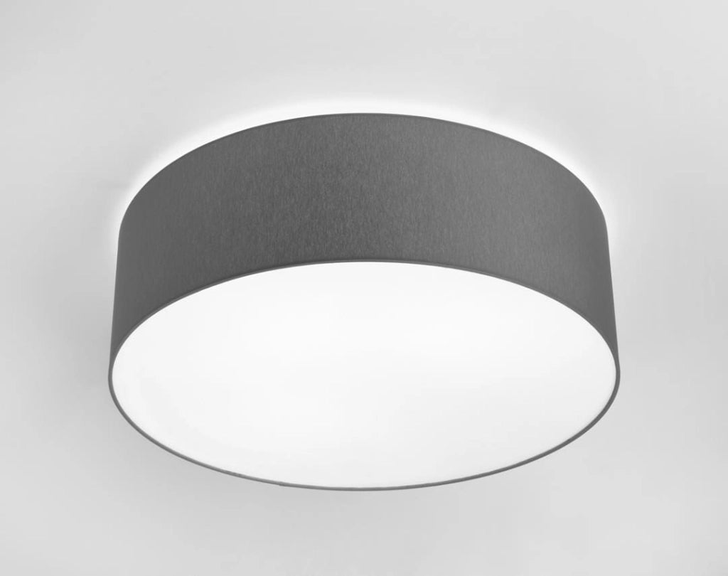 Plafoniera tonda Nowodvorski Cameron grigia 64cm 4xE27 LED