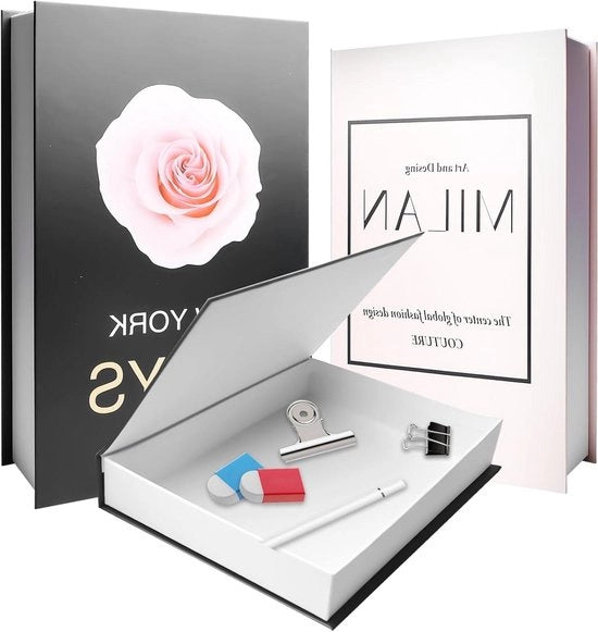 Set decorativo per libri per arredamento e organizzazione