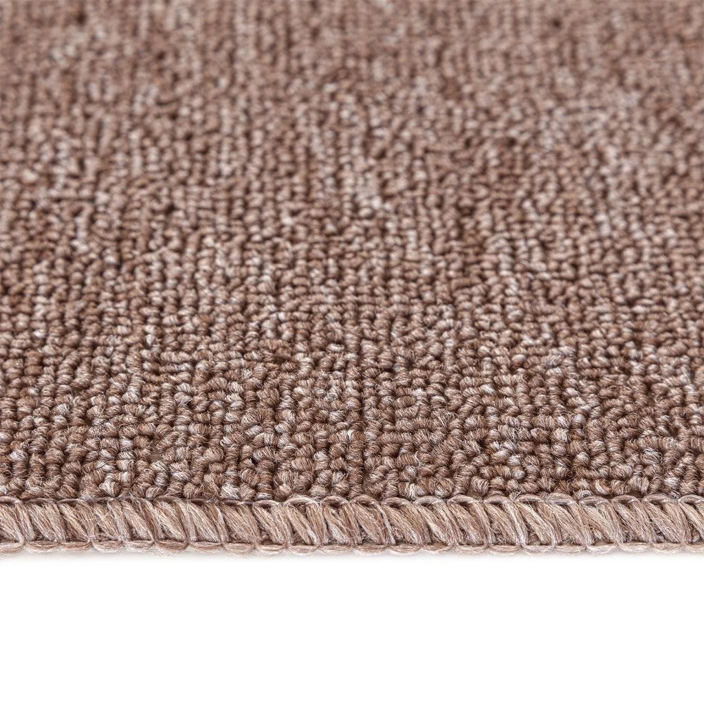 Tappeti per scale  con retro in lattice Marrone Chiaro 25x60 cm