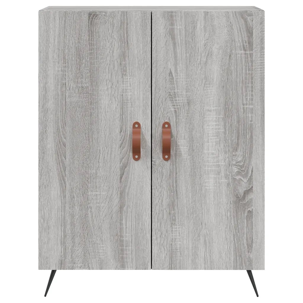Credenza Grigio Sonoma 69,5x34x180 cm in Legno Multistrato 3189227