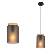 Lampada APP1810-1CP Frosted Grey
