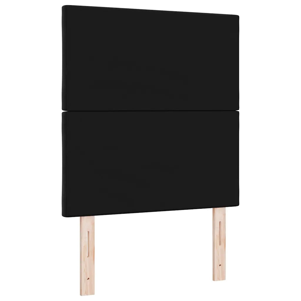 Testiera LED con testiera Nero 80 cm Pelle Sintetica 3338484