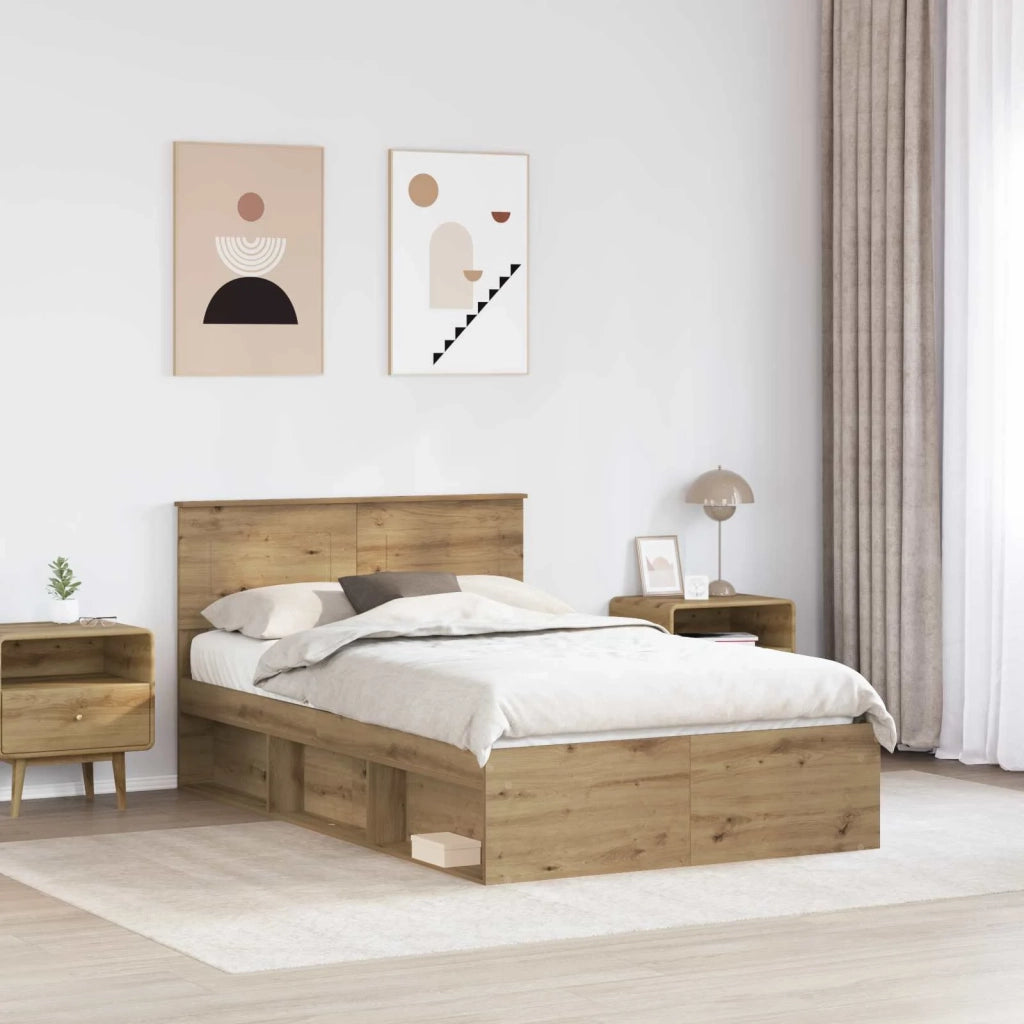 Struttura del letto Rovere Artigianale 120 x 200 cm