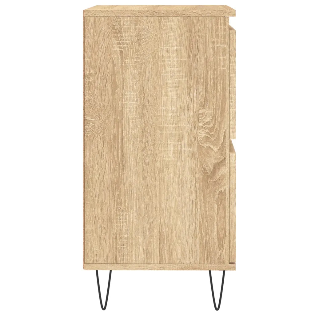Credenza Rovere Sonoma 60x35x70 cm in Legno Multistrato 831215
