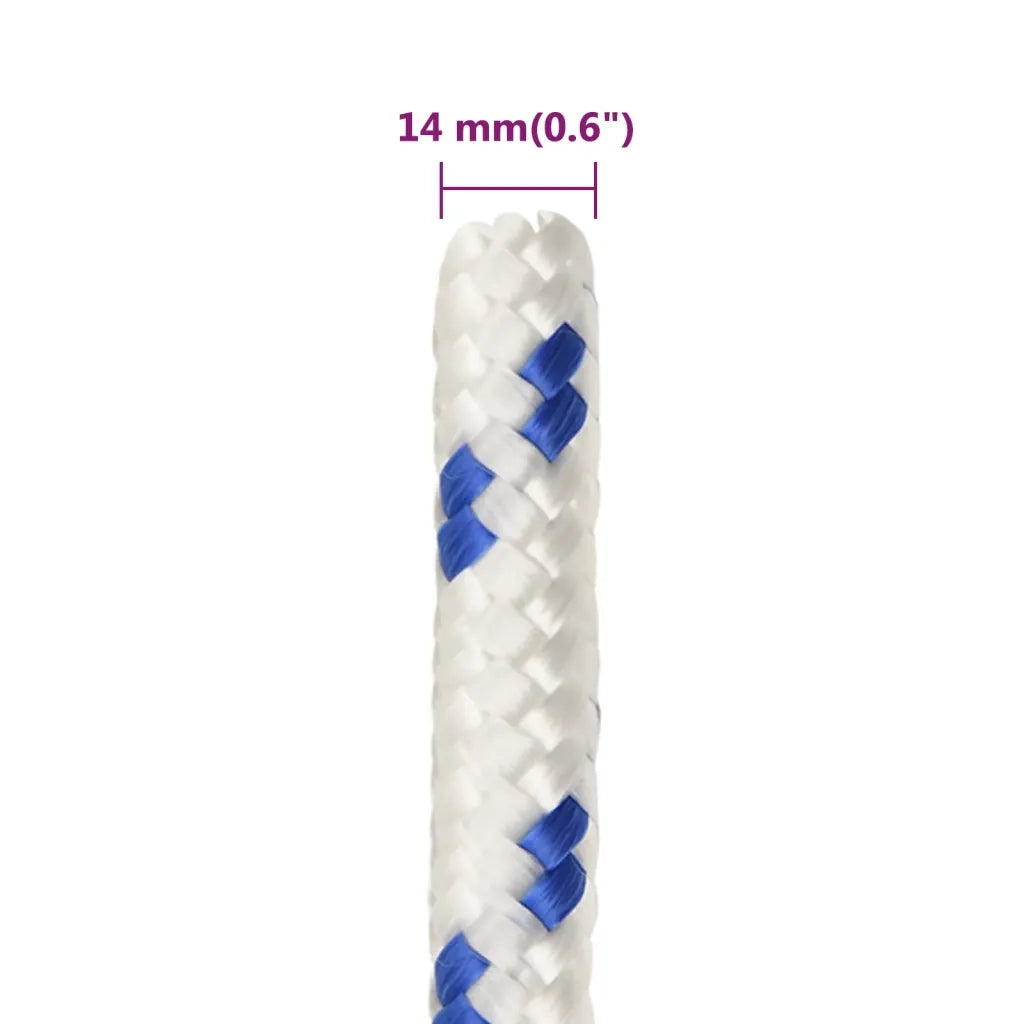 Corda per barca Bianca 14 mm 100 m in Polipropilene 152305