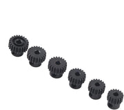 Set di Pignoni per Auto RC 1/10 - 6 Pezzi - Resistente alla Ruggine - Duraturo - Installazione Facile