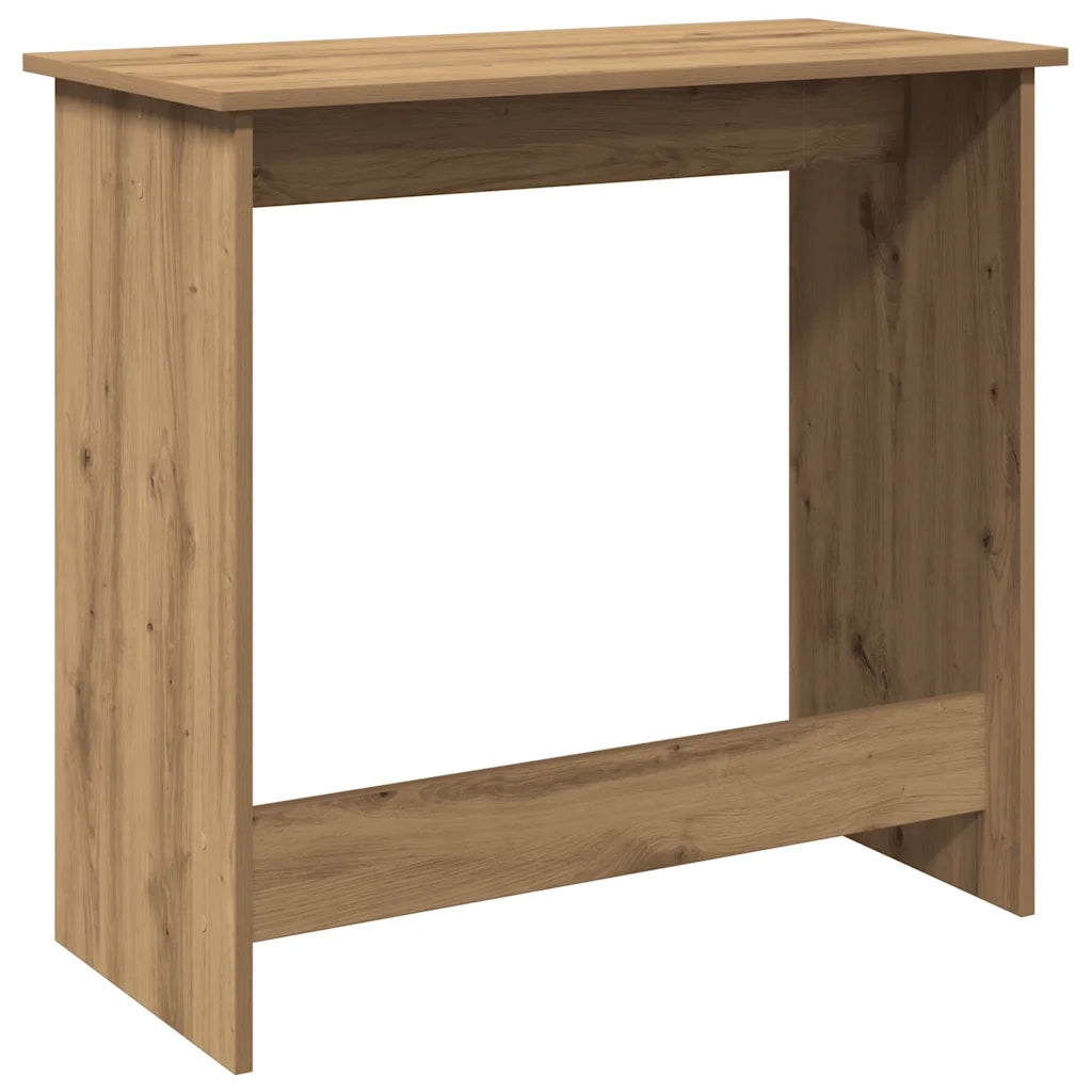 Scrivania Rovere Artigianale 80x40x75 cm in Legno Multistrato 860462