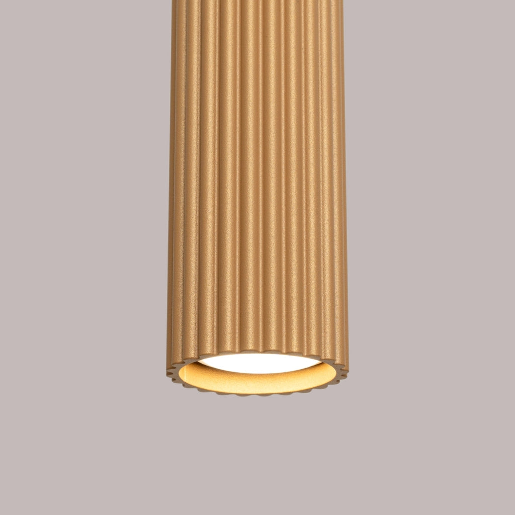 Lampada a sospensione moderna ottone GU10 10W GRAVIO