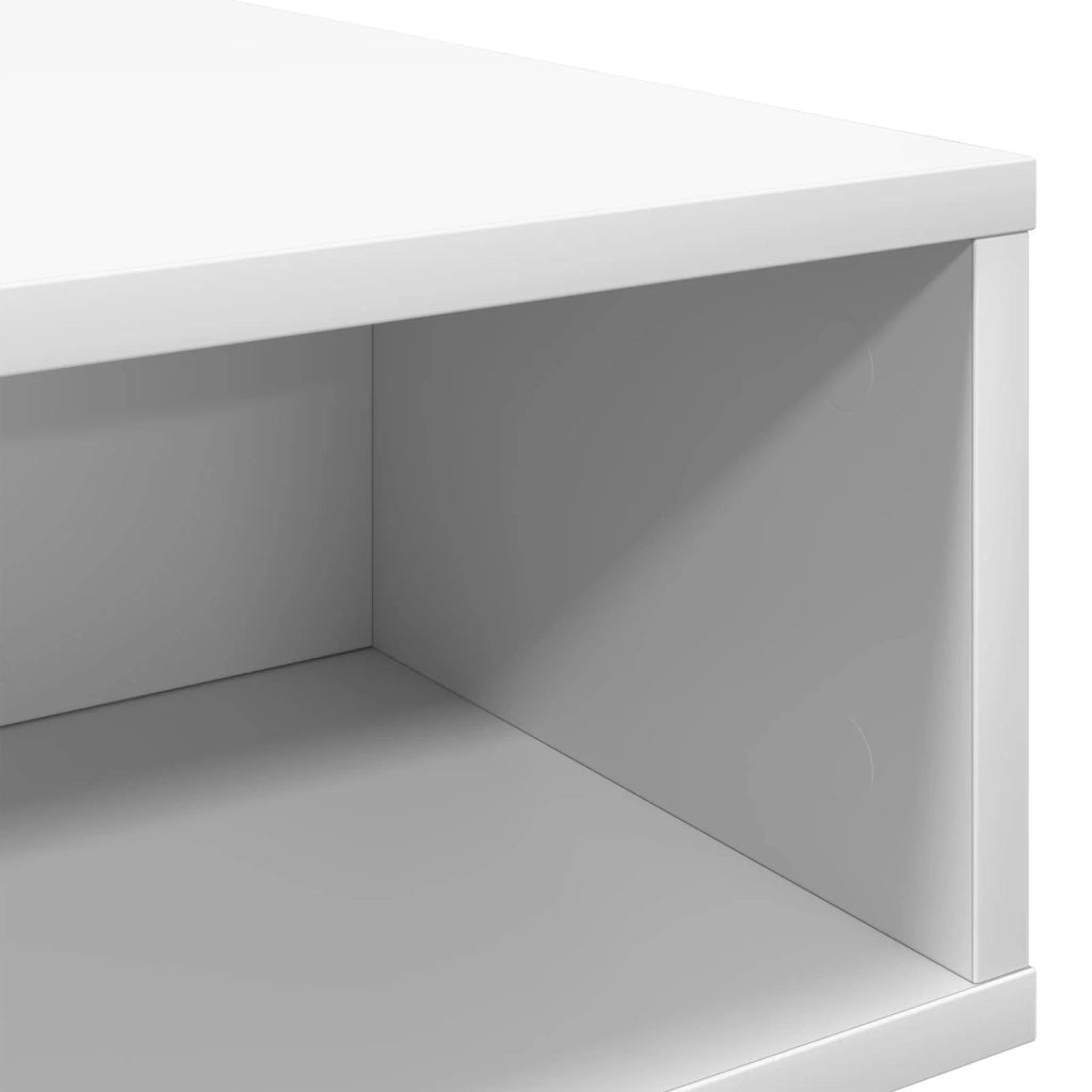Tavolino da salotto Bianco 105 x 50 x 32,5 cm Legno multistrato
