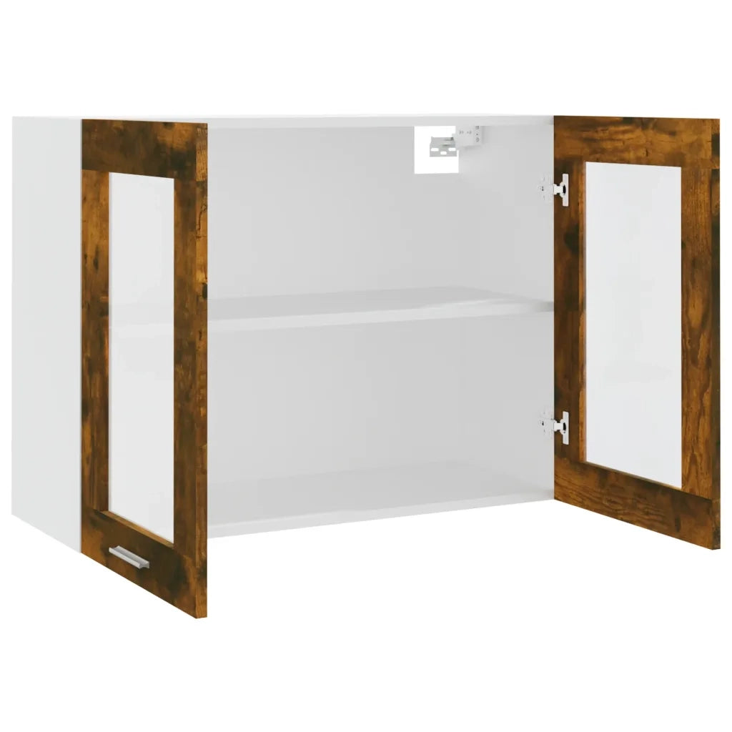 Mobile Pensile “Lyon” Rovere Fumo 80x31x60 cm 815594