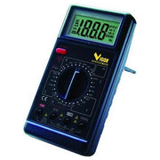 Vigor 35605-30 ORION Tester Digitale 600 V Tensione Continua 200mV-600V Corrente Alternata 2mA-10A Resistenza 200Ω-20MΩ Test Diodo colore Nero