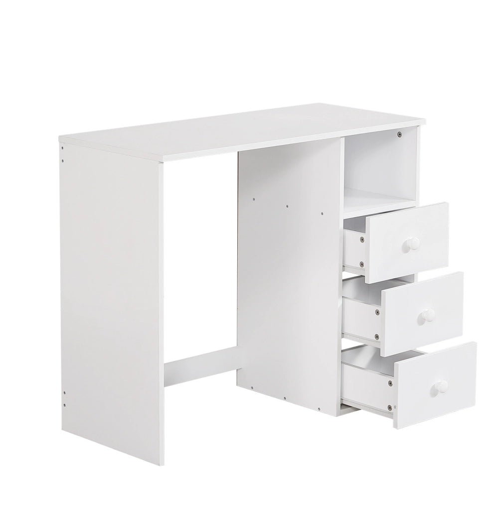 Letto a castello multifunzione con scrivania, scala contenitore e 3 cassetti