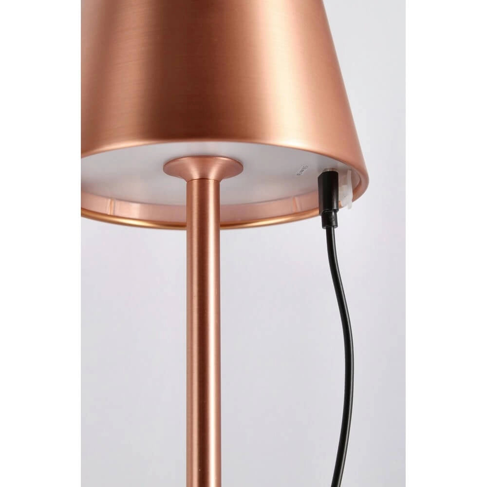 Piantana LED Ricaricabile da Esterno e Interno in Metallo - LUMIRA