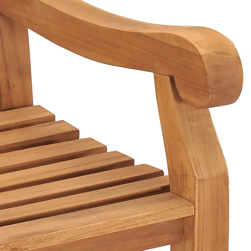 Panca da Giardino 228 cm in Legno Massello di Teak 316640